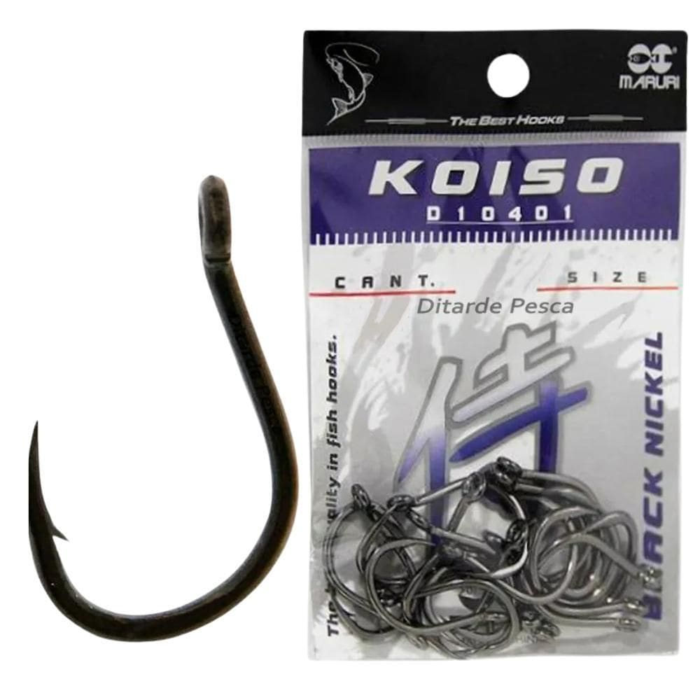 Anzol Koiso N 16 Marine 20 Unidades Pesca