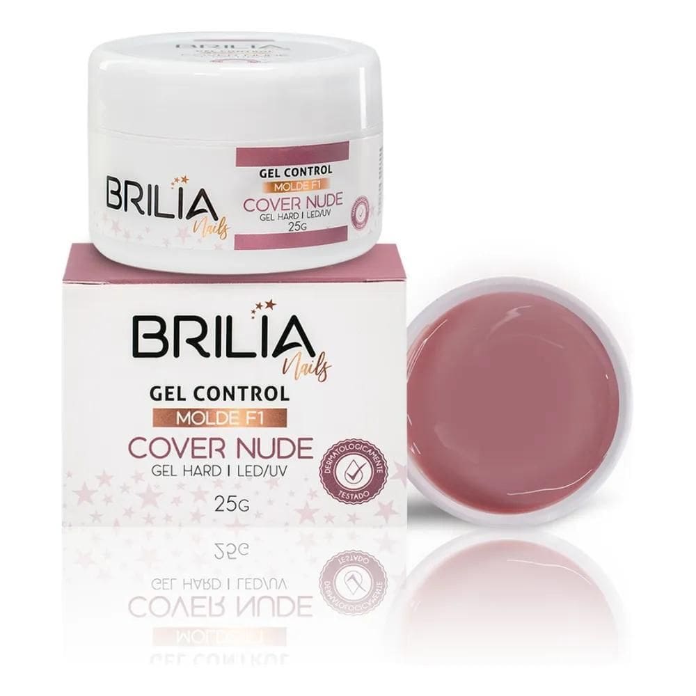 2X Gel Control Cover Nude 25G Brilia Nails