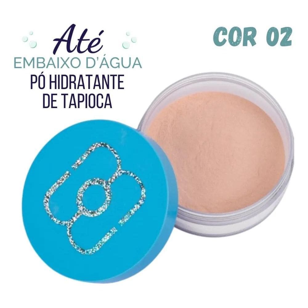 2X Base De Maquiagem Em Pó Solto Maria Margarida Prova Dagua