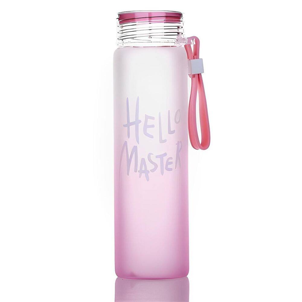 Garrafa Água Academia Fitness Degrade 500Ml Hello Master