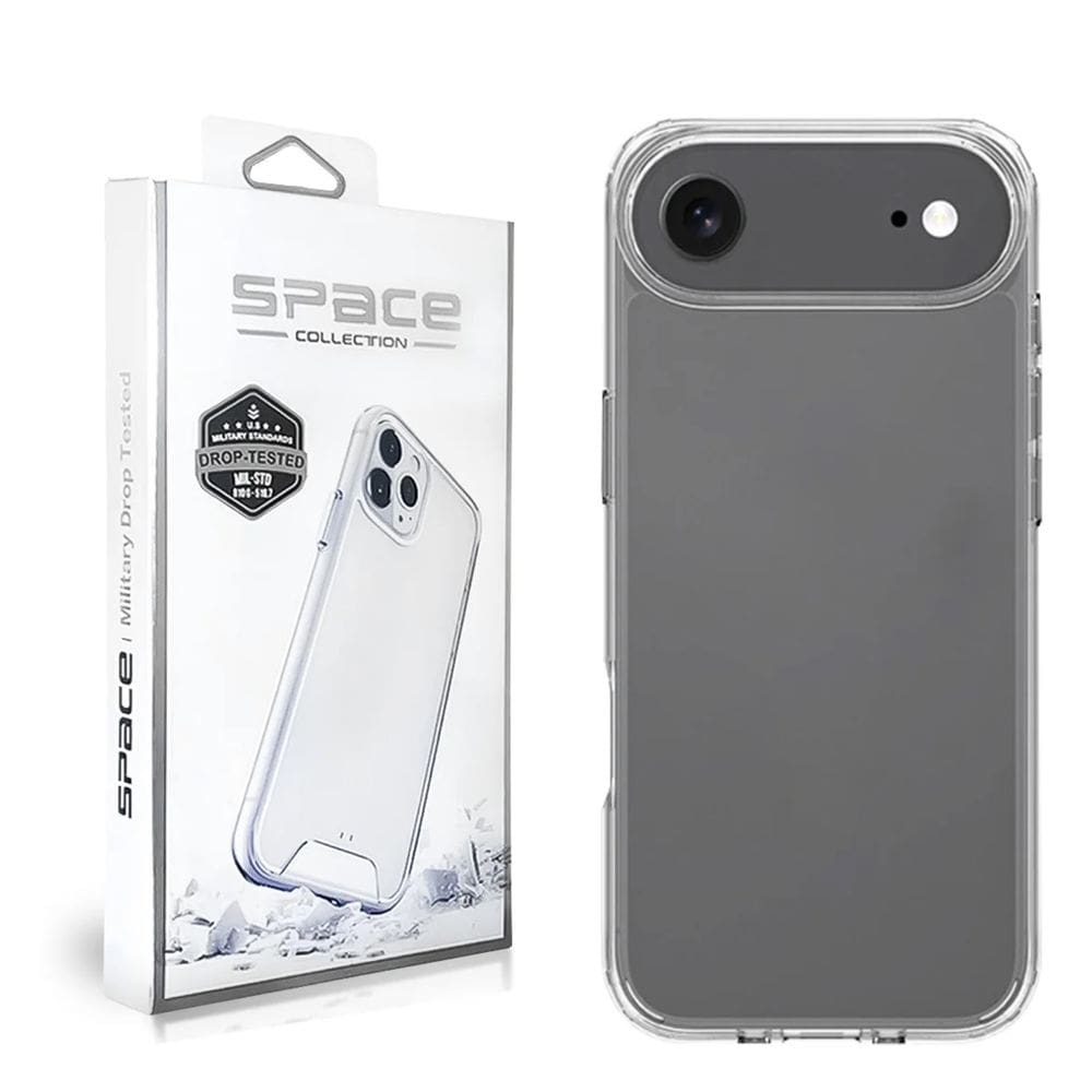 Capa Capinha Space Hybrid Clear Anti-Impacto Compatível Ipphone Air - Tela 6.5