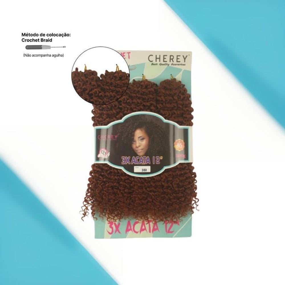 Cabelo Orgânico Cacheado Premium Acata 300G