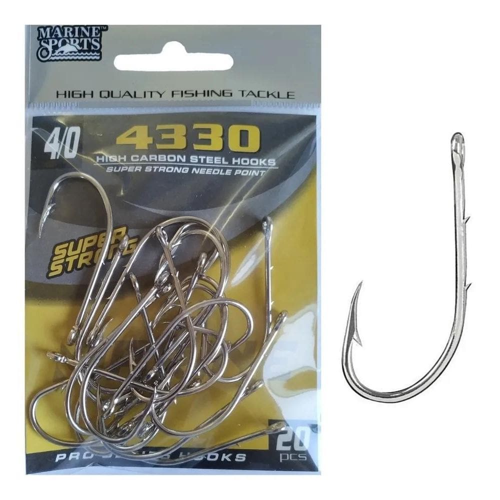 2X Anzol Pesca Traía Corvina Forte Pirarara Pintado Trairão