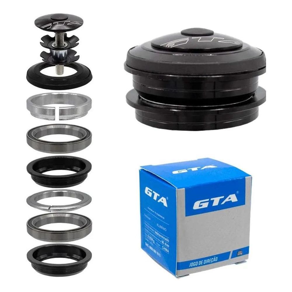 2X Movimento Caixa Direção Mega Over 44Mm Integrada Rolament