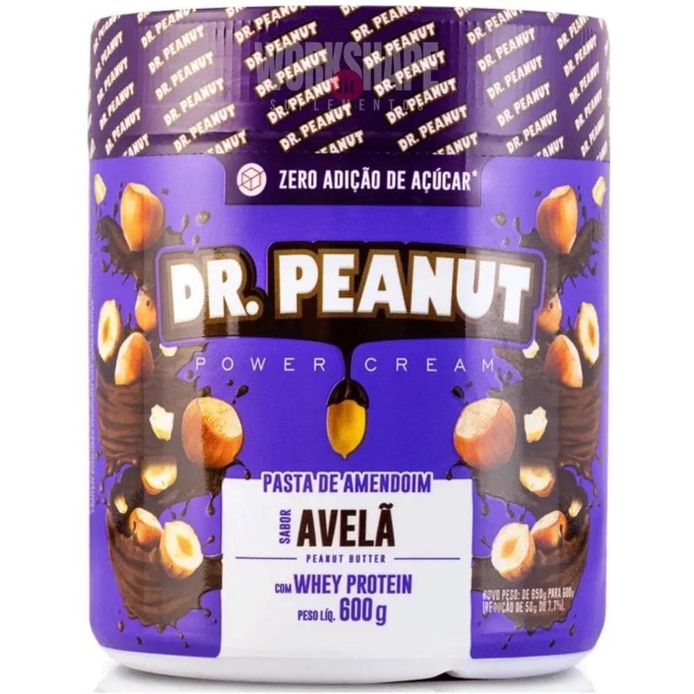 2X Dr. Peanut Pasta Com Melhor Sabor Do 600G Com Whey Sabor