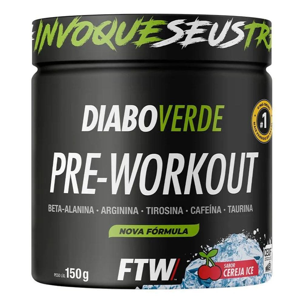2X Suplemento Em Pó Pre Treino Pre Workout Pote 150G Sabor C