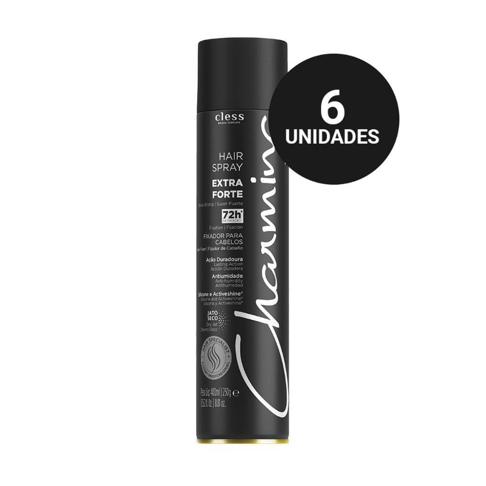 Kit Hair Spray Charming Extra Forte 6X400Ml