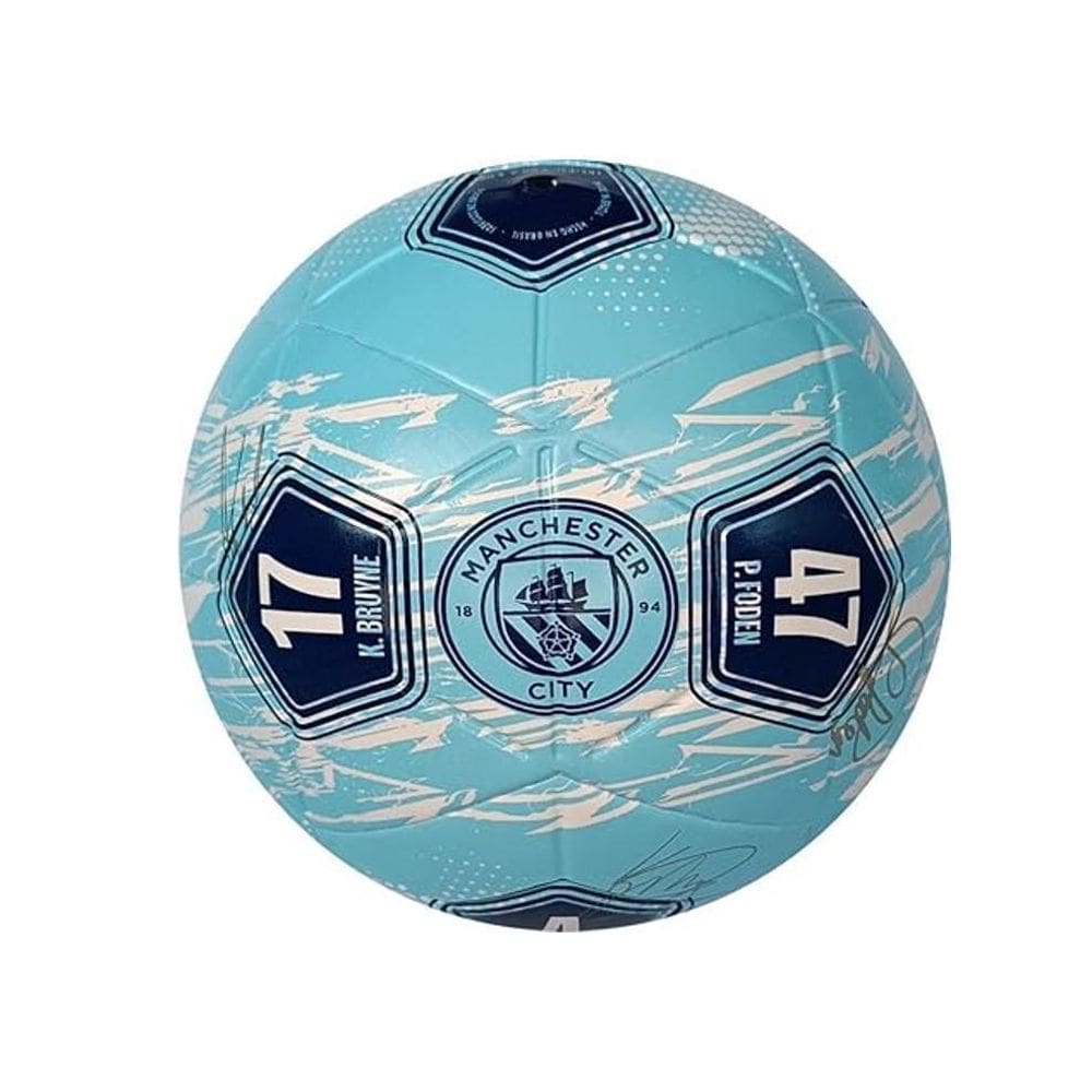Bola De Futebol Campo Nº 5 Manchester City Assinaturas New