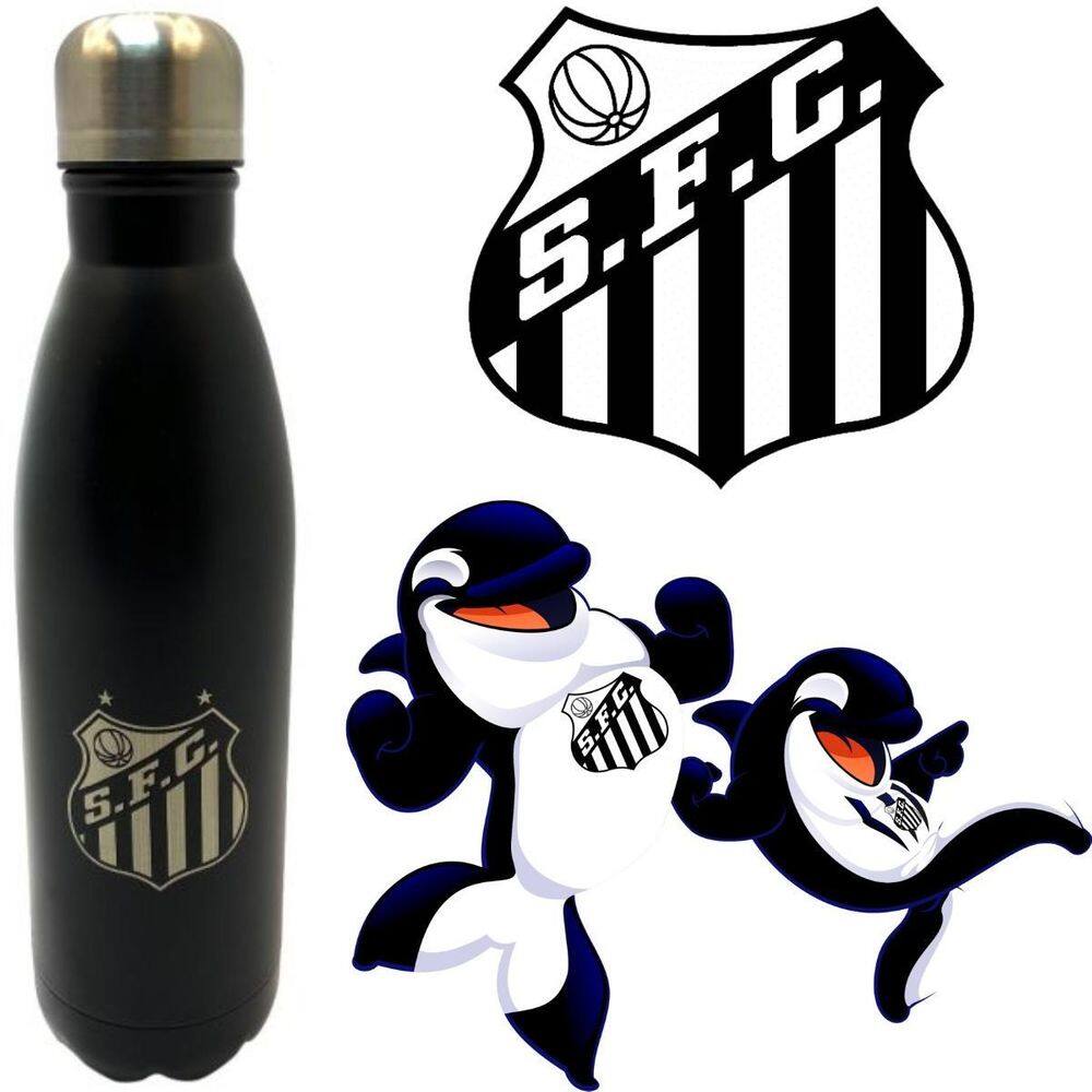 Vasilha Academia Santos 750Ml Perfeita Esporte Bom Ter Em