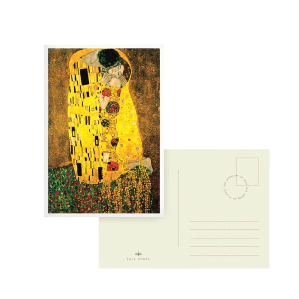 Cartao Postal Folk Books 11,5X16,5Cm - O Beijo