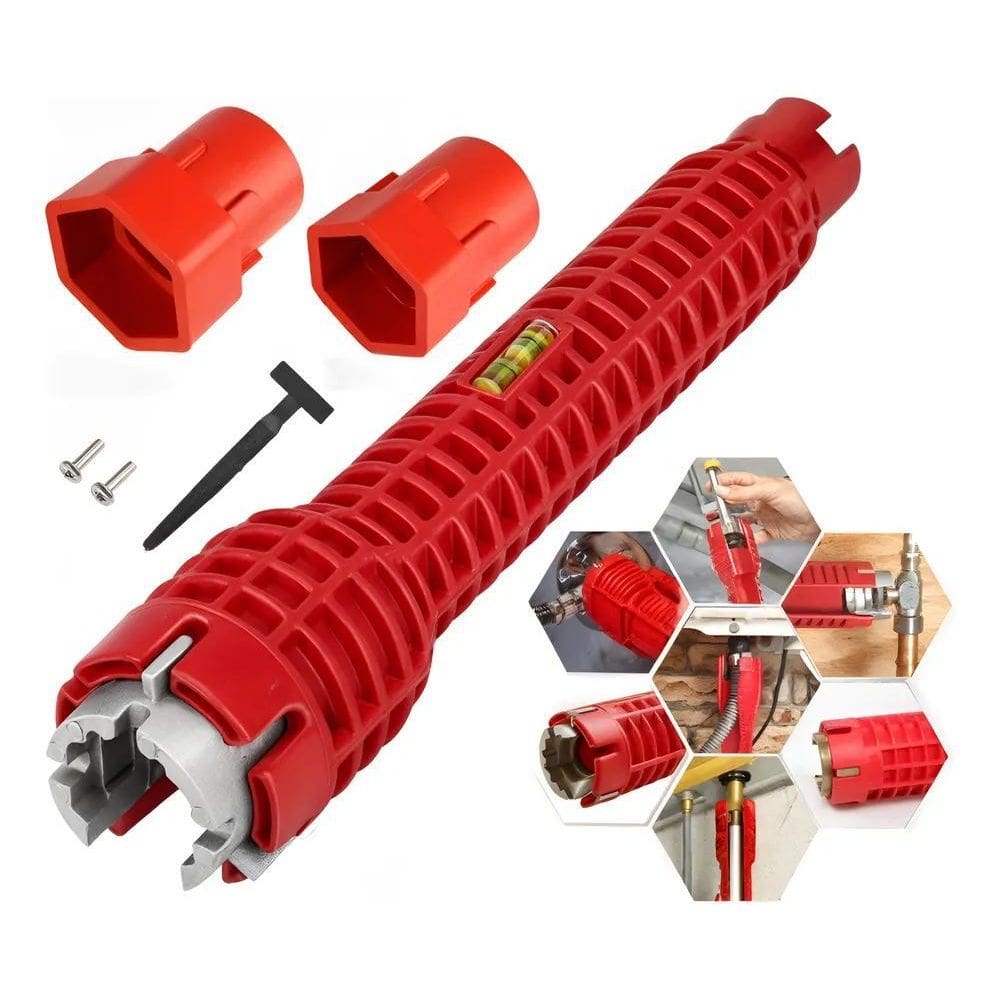 2X Ferramenta Multifuncional Para Porcas Torneiras Pia Banhe