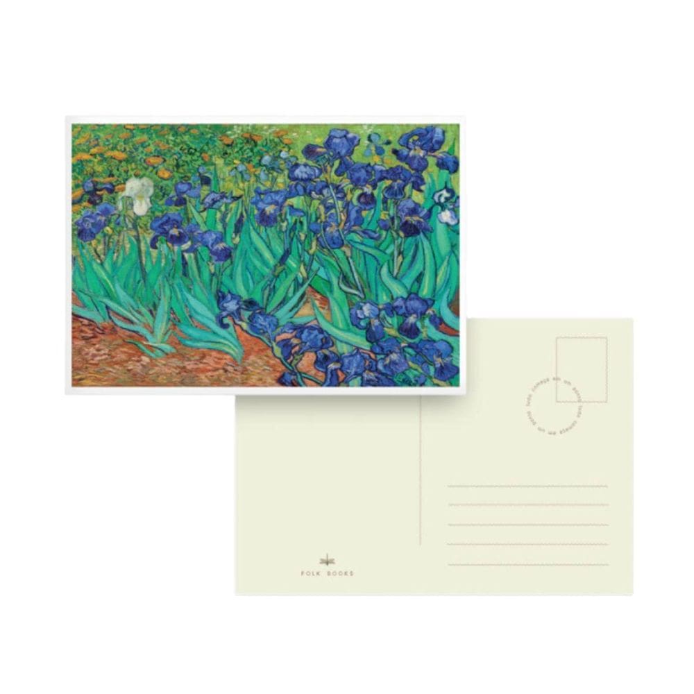 Cartao Postal Folk Books 11,5X16,5Cm - Lirios