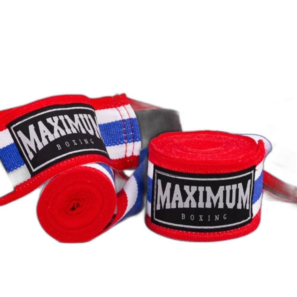 Par Bandagem Maximum Muay Thai 3 Metros Boxe Kickboxing
