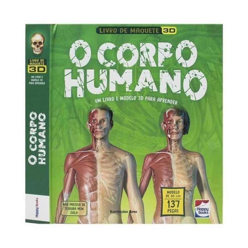 Livro De Maquete 3D: Corpo Humano