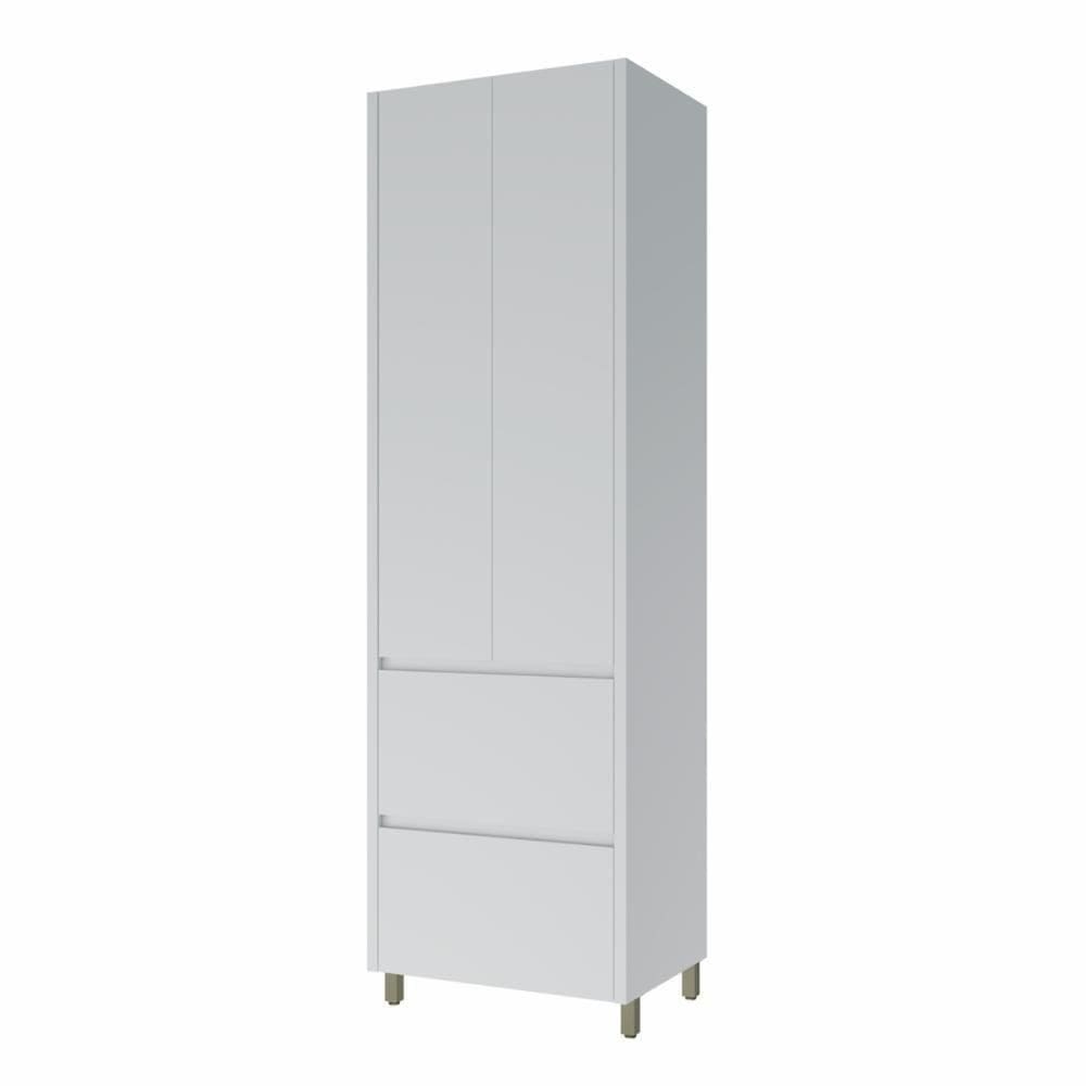 Paneleiro 2 Portas 2 Gavetas Rainha Branco