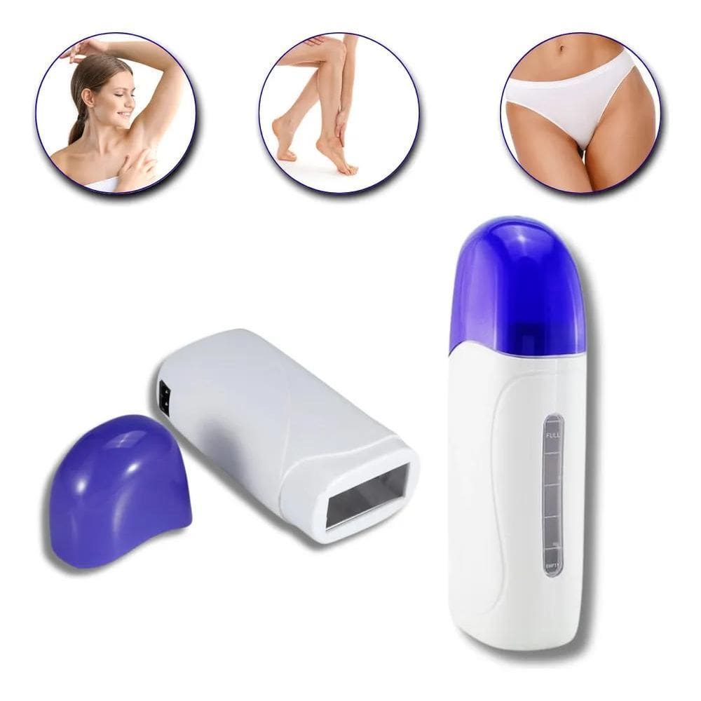 2X Rolo Aquecedor De Cera Quente Rolon Depilador Termocera