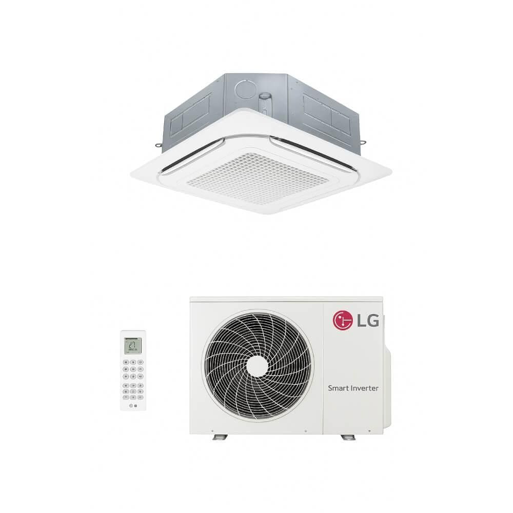 Ar Condicionado Split Cassete 4 Vias 36000 BTUs Inverter LG Frio ZTNQ36GNLAA.ANWZBR1 - 220V