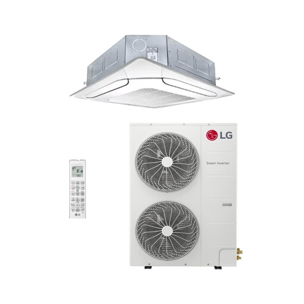 Ar Condicionado Split Cassete 4 Vias 55000 BTUs Inverter LG Frio ZTNQ60GMLAA.ANWZBR1 - 220V