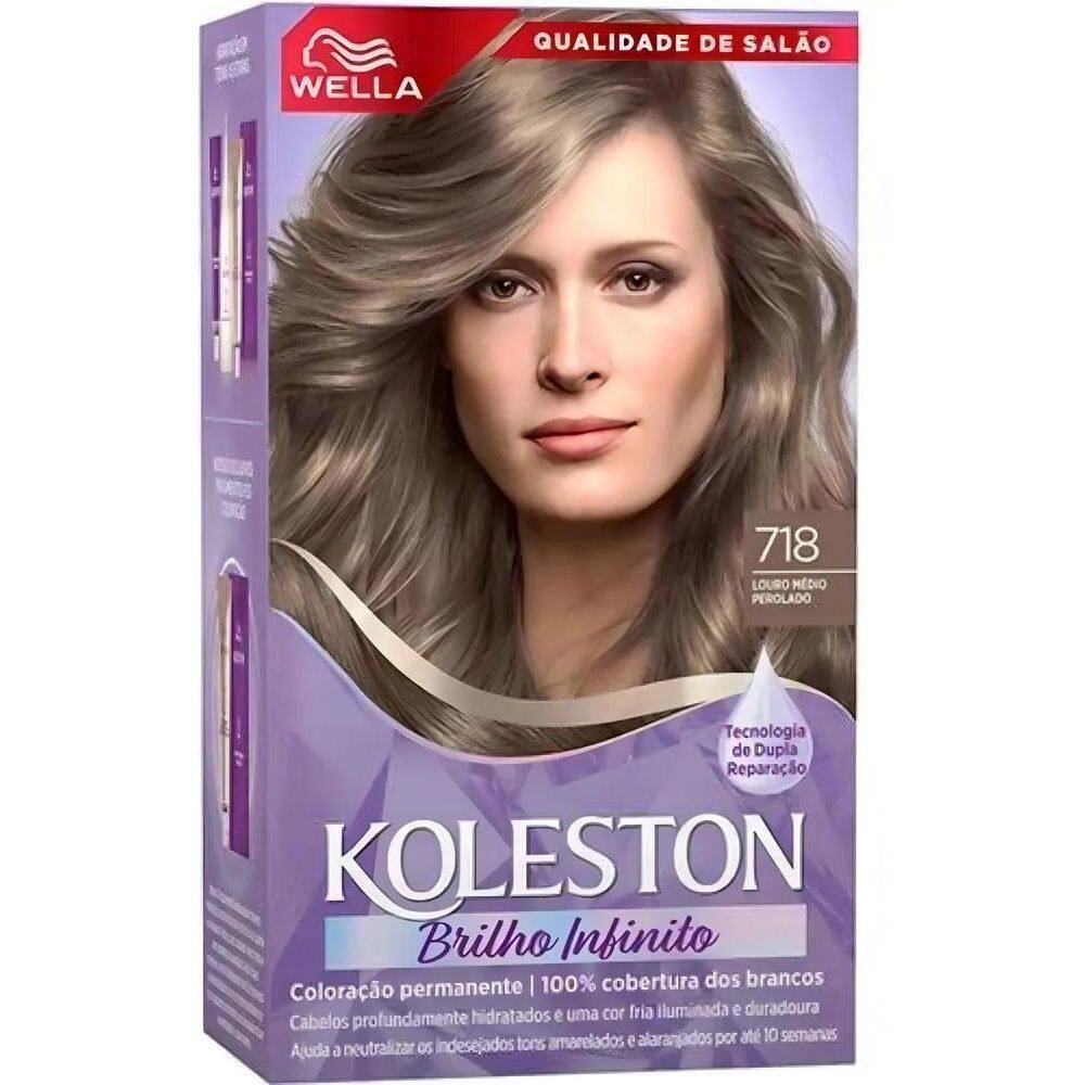 Koleston 718 Louro Medio Perolado