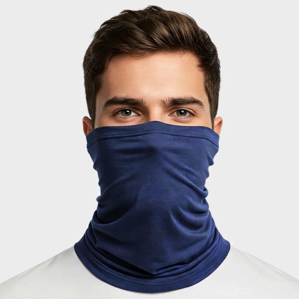 2X Touca Bandana Rosto E Pescoço Proteção Uv Corrida Ciclism