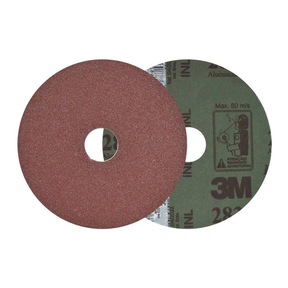 10 Discos de Lixa/Fibra 3M - 283C 7P, 178mm P36