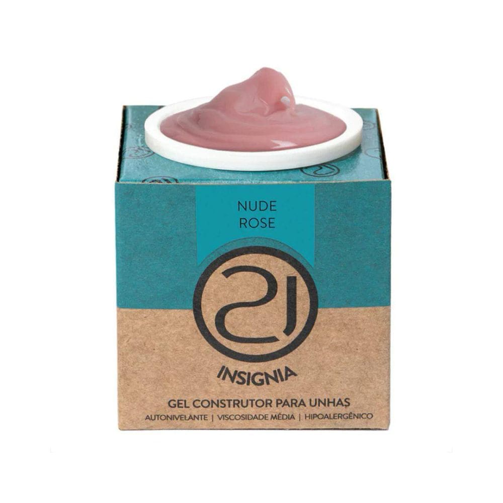 Gel Nails 21 Insignia Construtor Nude Rose 16G