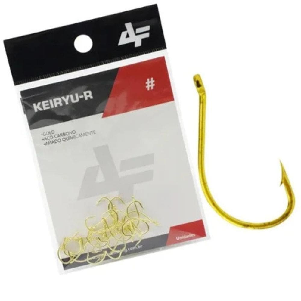 Anzol Albatroz Keiryu-R Nº 4 - Cartela Com 25 Unidades