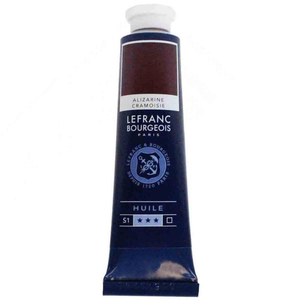 Tinta Óleo Fine Lefranc& Bourgeois 343 Alizarin Crimson 40Ml