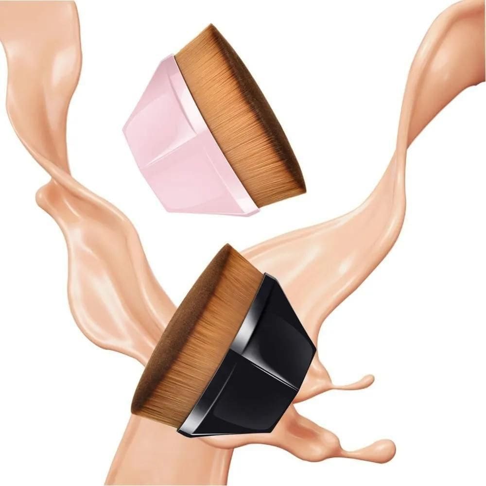 2X Pincel Mágico Hexagonal Base Maquiagem Tiktok Flawless Br