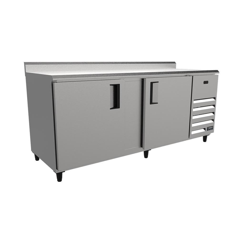 Balcão de Encosto Refrigerado Venâncio 2m 127V Borda Espelhada VCFRH20-33143