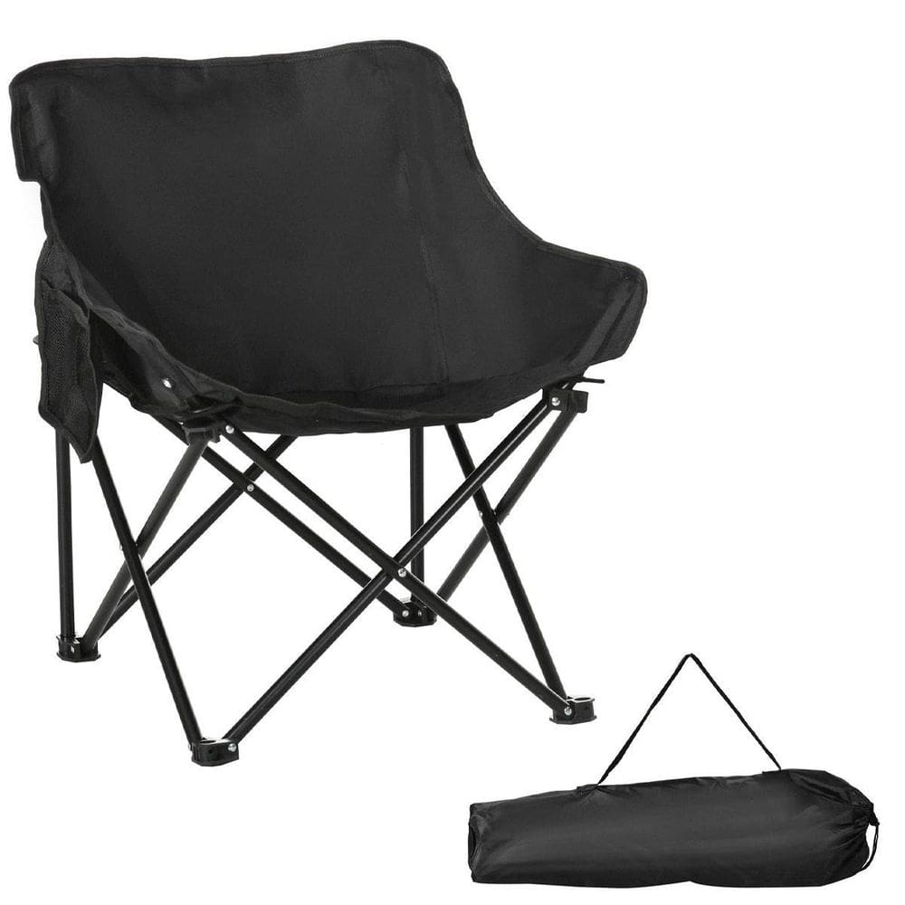 Cadeira Dobrável Confortável Ideal Para Viagem Praia E Lazer