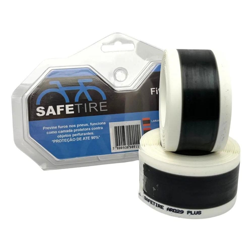 Fita Antifuro Safetire 40Mm Branca Aro 29 Pneu 2.0 A 2.4 Mtb