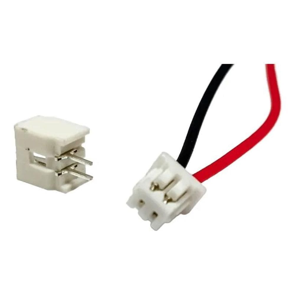 Mini Micro Conector Jst Sh1 2 Vias Passo 1.25Mm 10 Conjuntos