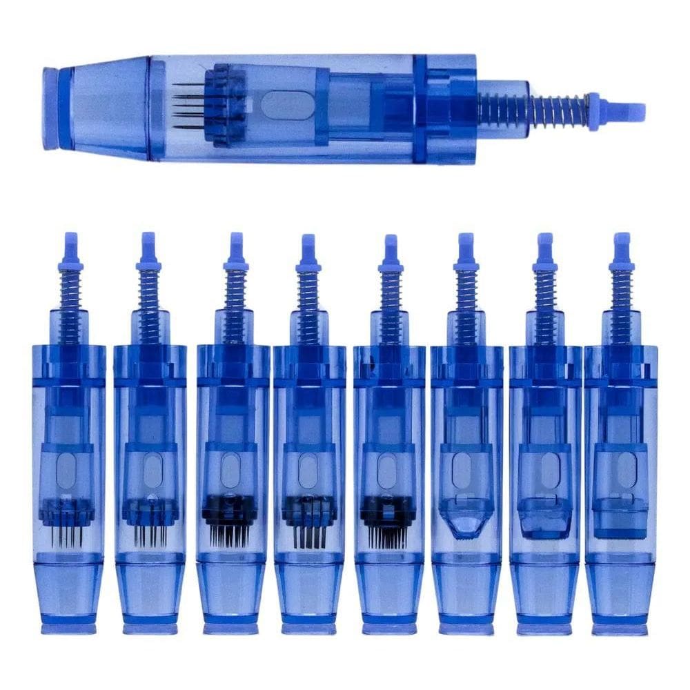2X 10 Cartuchos 36 Agulhas Dr Pen A1 M5 M7 A6 Mym N2 Dermape