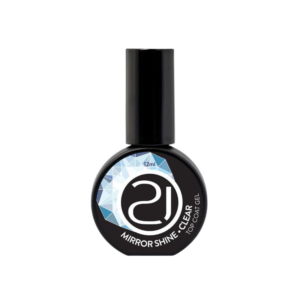 Top Coat Mirror Shine Clear Nails 21 12Ml