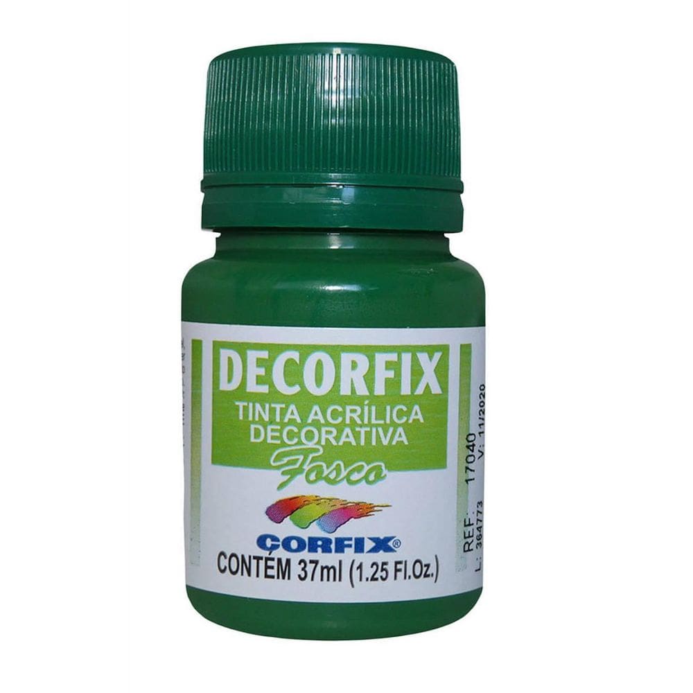 Tinta Decorfix Fosca 493 Verde Pinheiro 37Ml