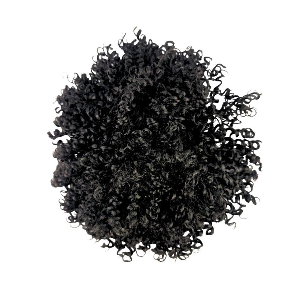 Aplique Afro Puff Coque Fibra Orgânica Cor 1B