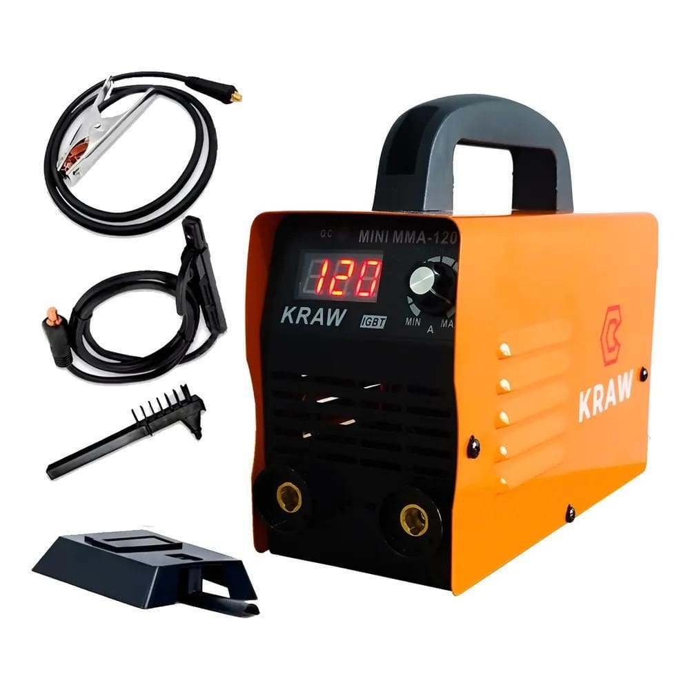 Maquina De Solda Inversora Mini Mma-120 - 220V Digital