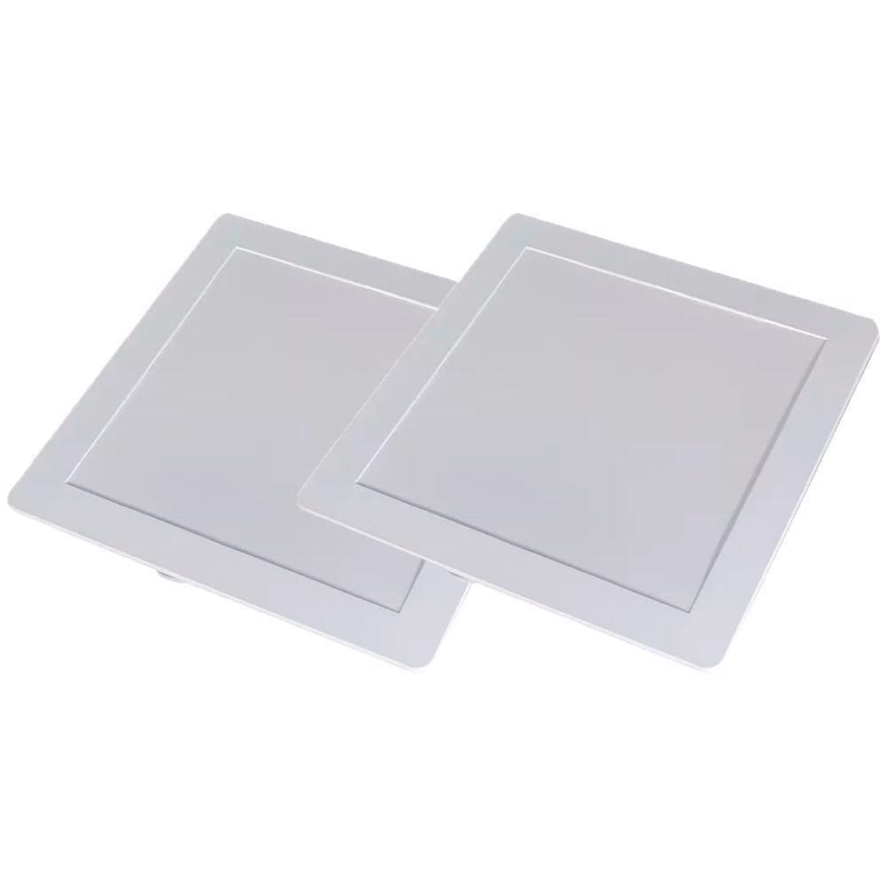 Kit 2 Luminária Plafon Led Quadrado Embutir 18W 6500K - Noll