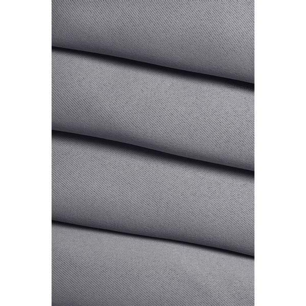 Tecido Blackout Cinza Escuro Cortinas 5 Metro X 2.80 Metro