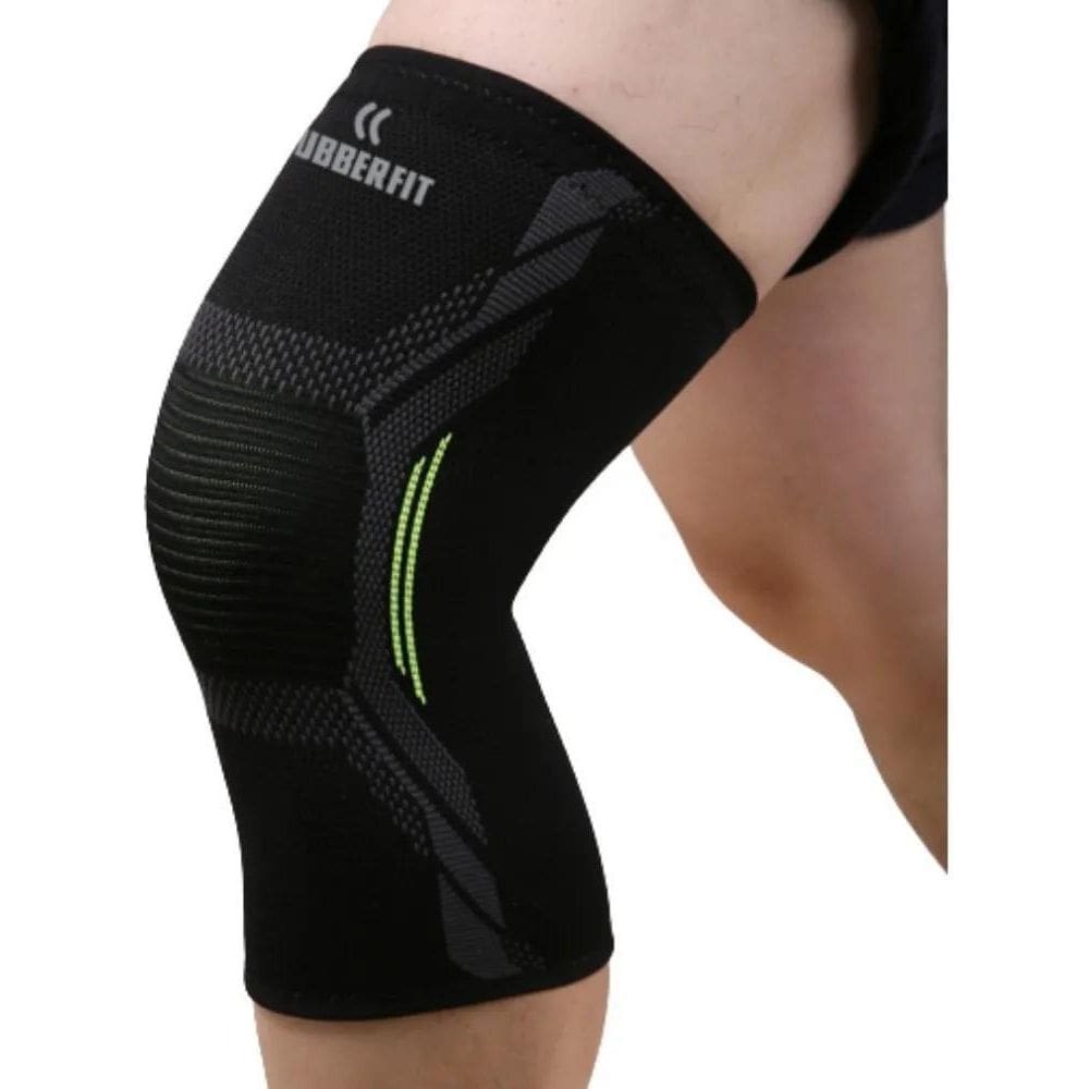 2X Joelheira De Compressão Premium Esporte Corrida Academia