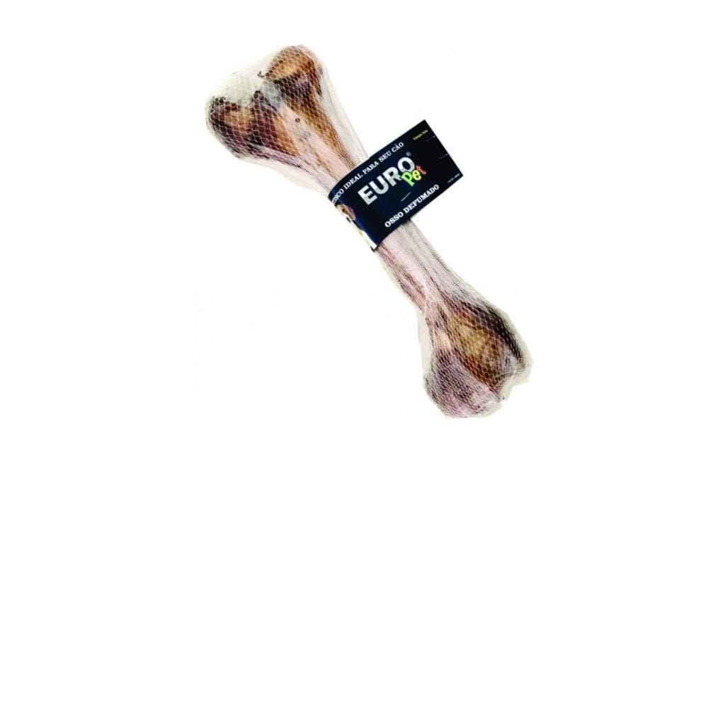 Osso Fêmur Bovino Natural Defumado Euro Pet Cães 1 Unidade