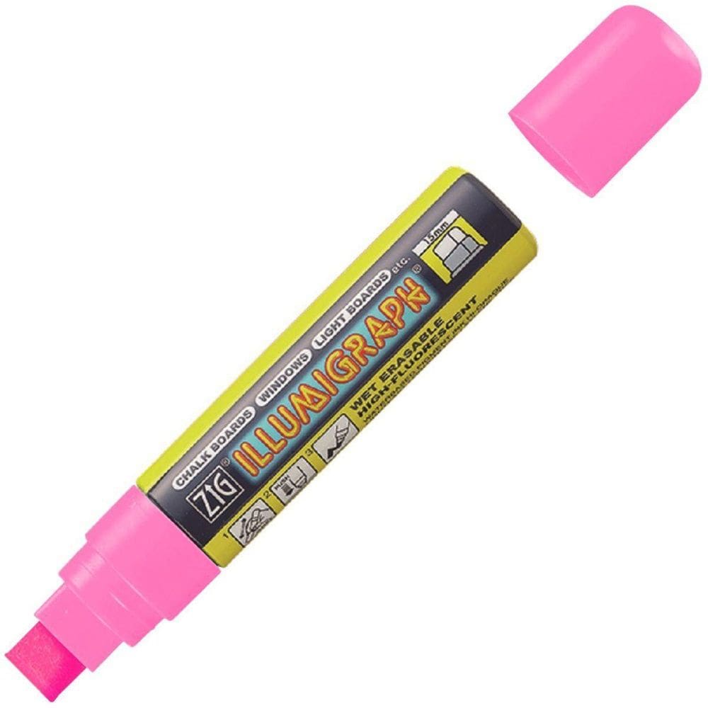 Caneta Marcador Zig Illumigraph Big Broad Pma-720 Pink