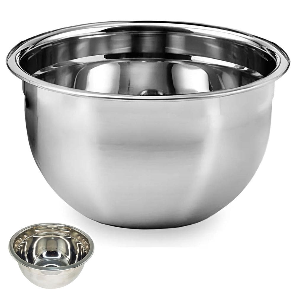 Tigela Inox Bowl Bacia Cumbuca Preparo Receita Servir Armazenar Casa Restaurante Resistente Versatil Multiuso
