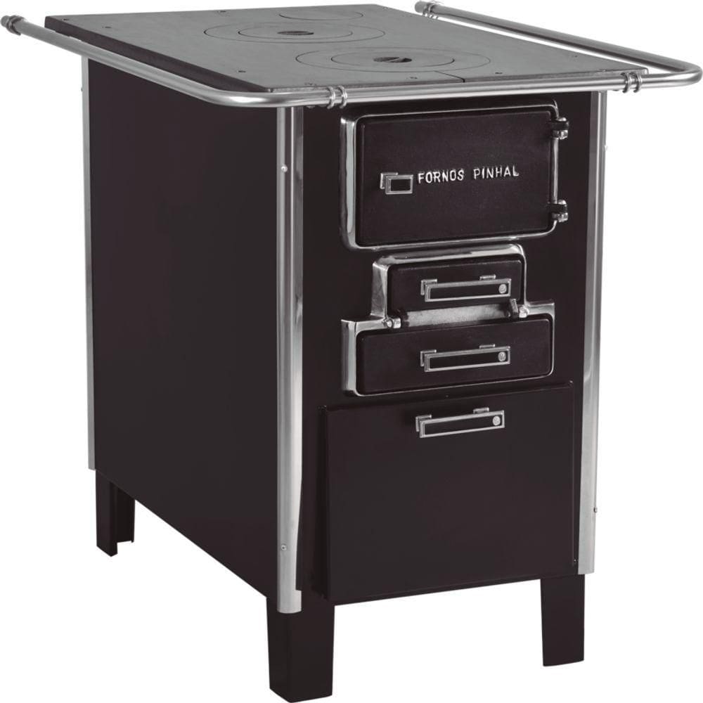 Fogão A Lenha Econômico C Caixa Preto Fornos Pinhal N1