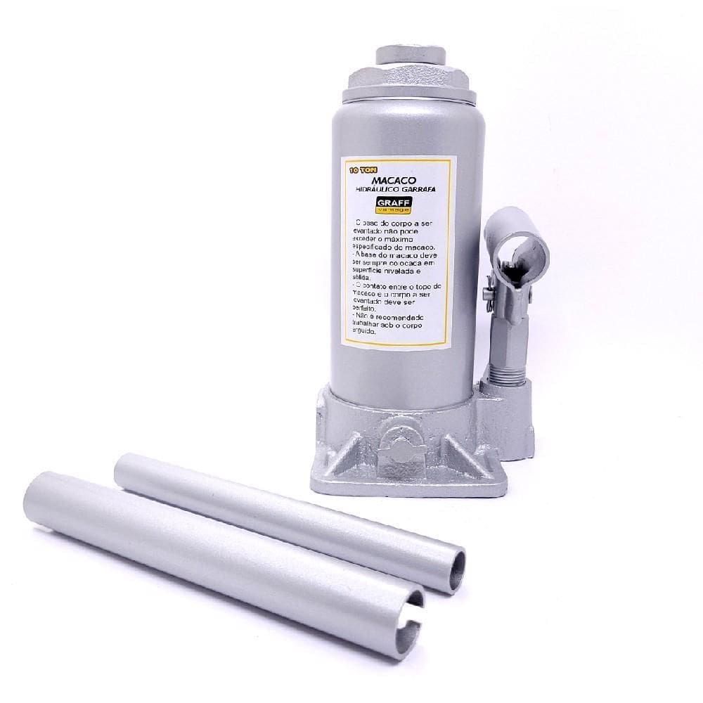 Macaco Hidraulico Garrafa 10T 565,0005 - Graff Vantage