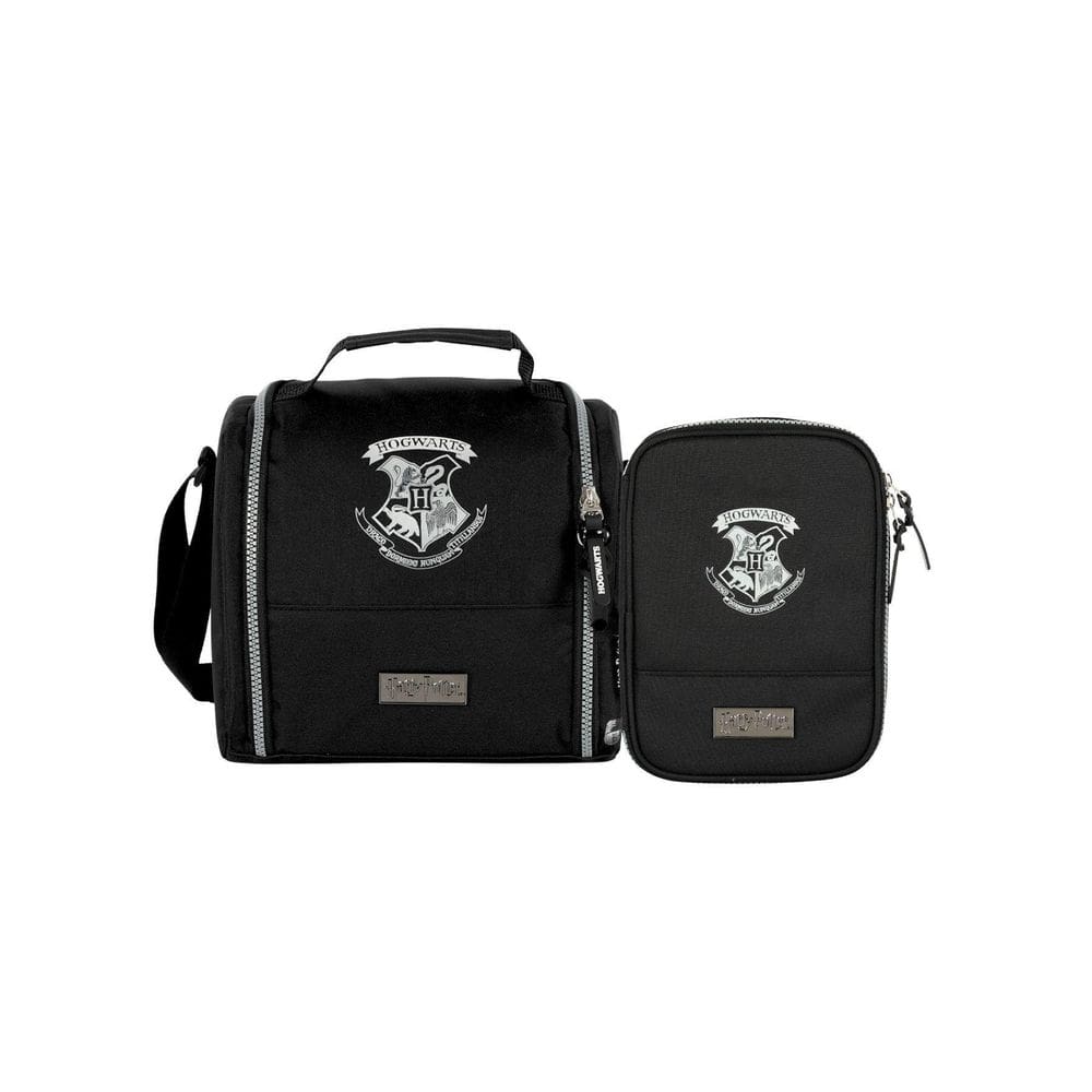 Kit Escolar Harry Potter Lancheira Térmica + Estojo Box Pt