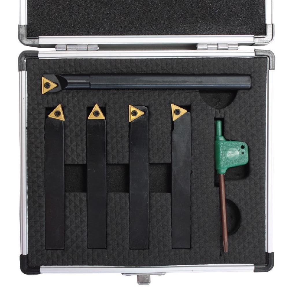 Jogo Ferramentas Intercambiáveis 5 Peças 8Mm Usinagem Rocast