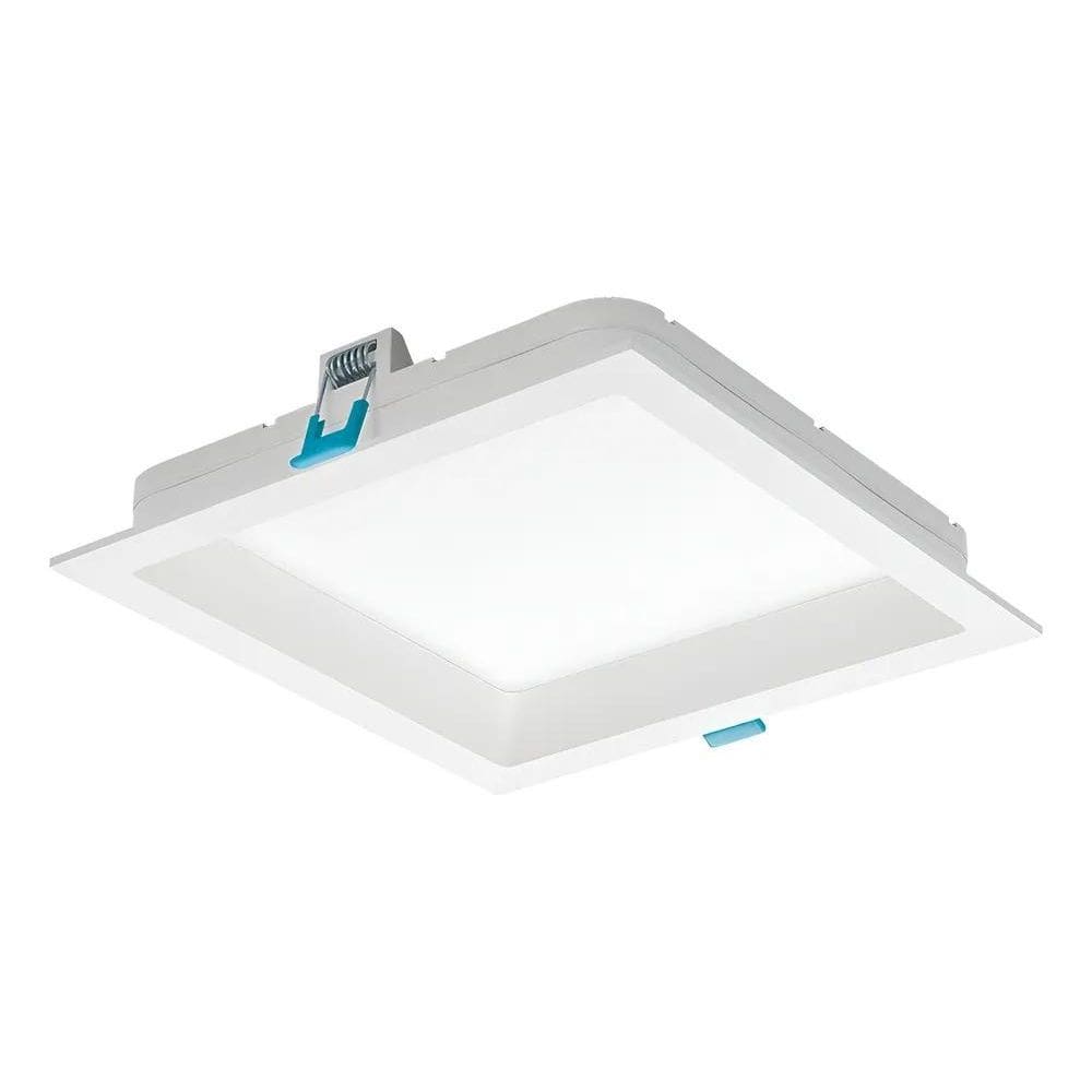 Painel Plafon Quadrado De Embutir 17W Stella Deep Recuado 40