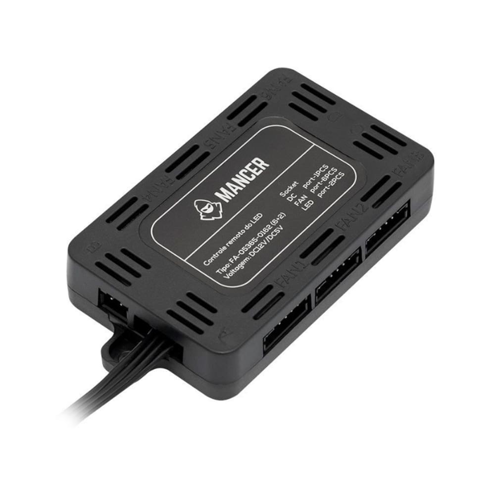 Controladora Mancer RGB Até 6 Fans 6 pinos Molex -  MCR-06